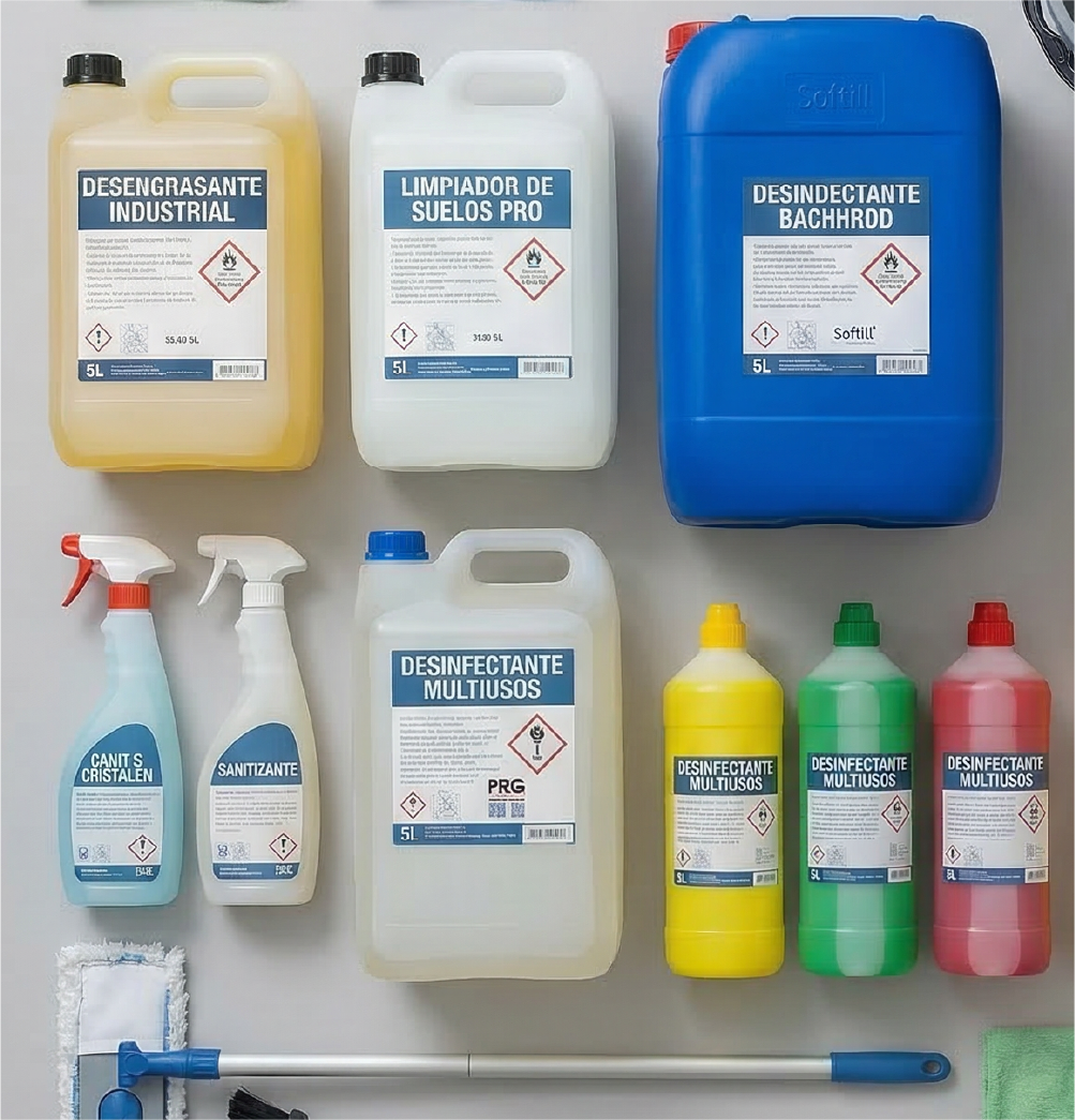 Productos de limpieza industrial
